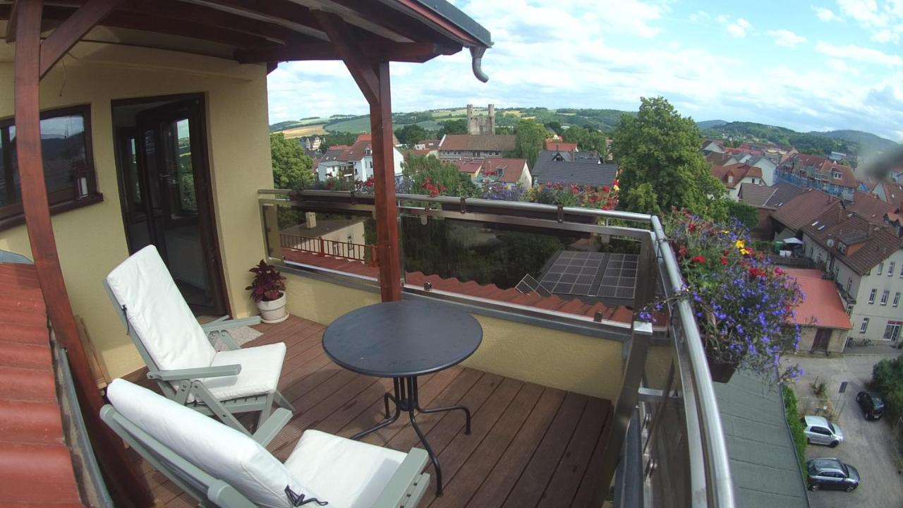 Ferienwohnung Fernblick Saalfeld Saale Eksteriør billede
