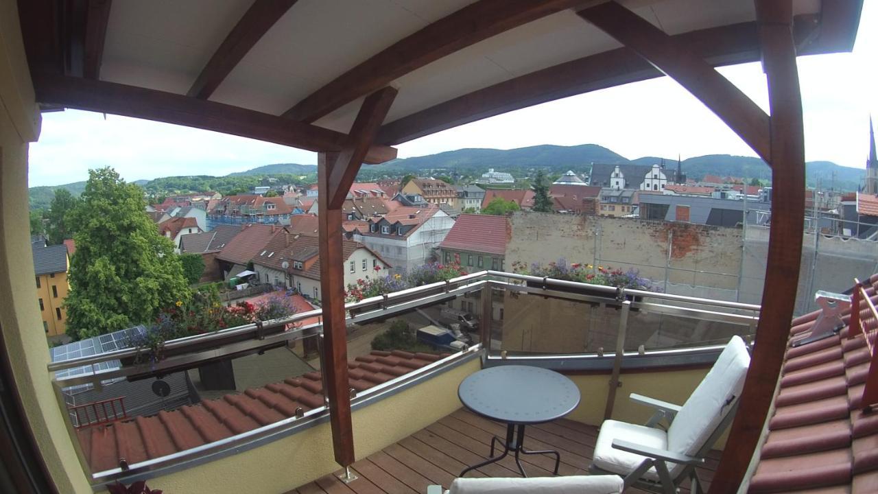 Ferienwohnung Fernblick Saalfeld Saale Eksteriør billede